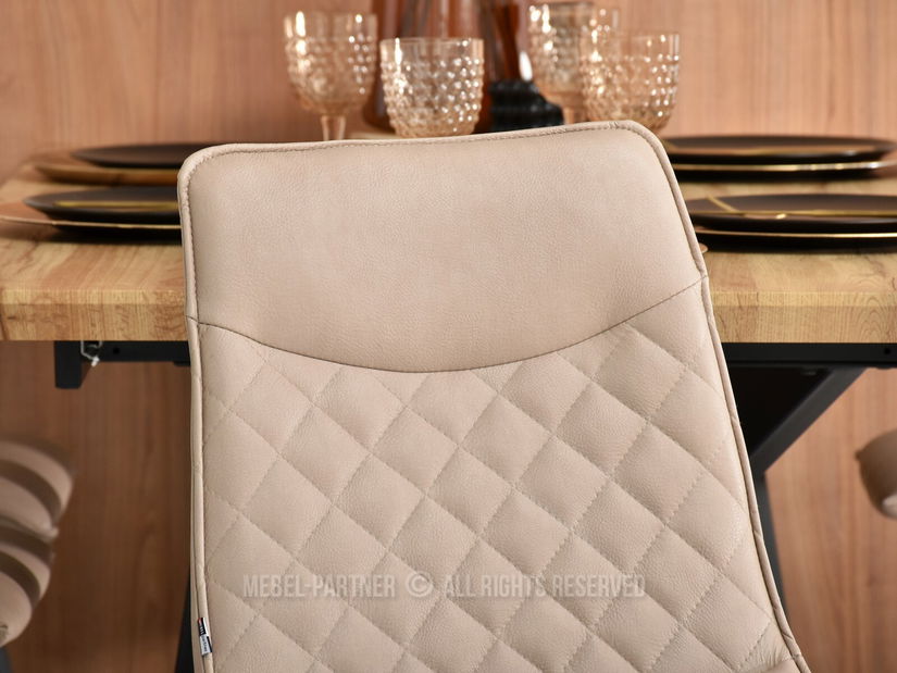 Židle Anda (béžová + černá)