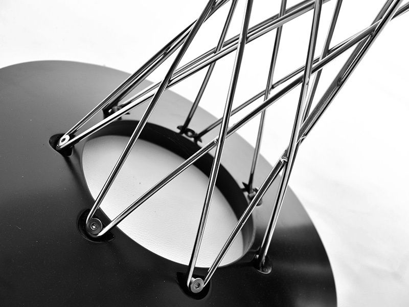 Jídelní stůl Torpedo (bílá + chromová)