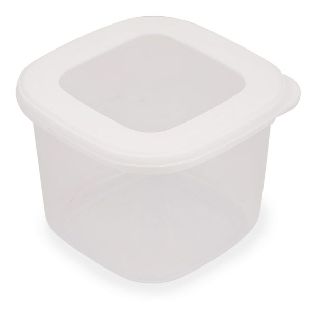Sada úložných dóz na potraviny (12 ks.) Boy (bílá)