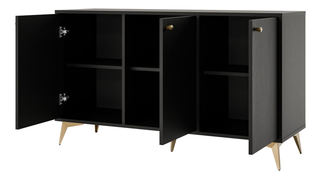 Komoda Tokyna 813 (černá)