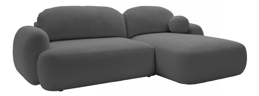 Rohová sedací souprava Monty (tmavě šedá)
