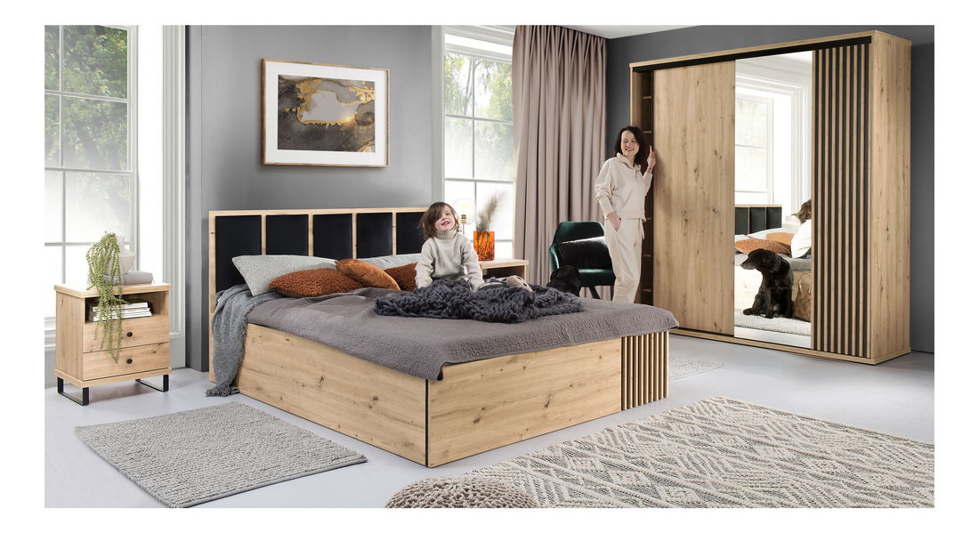 Toaletní stolek Claudi 18 (dub artisan)