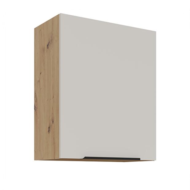 Horní kuchyňská skříňka Sayla 60 G-72 1F (kašmír + dub artisan)