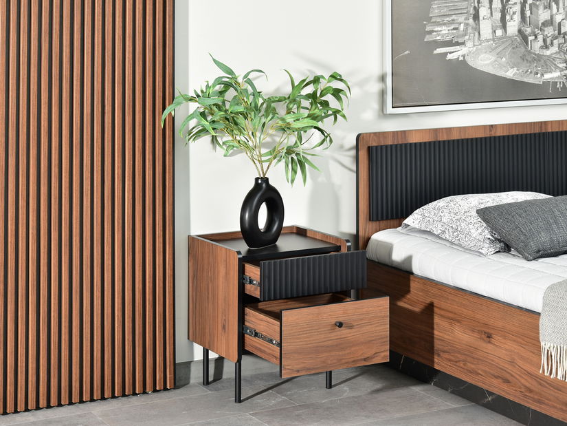 Noční stolek Protegidas P12 (černá)