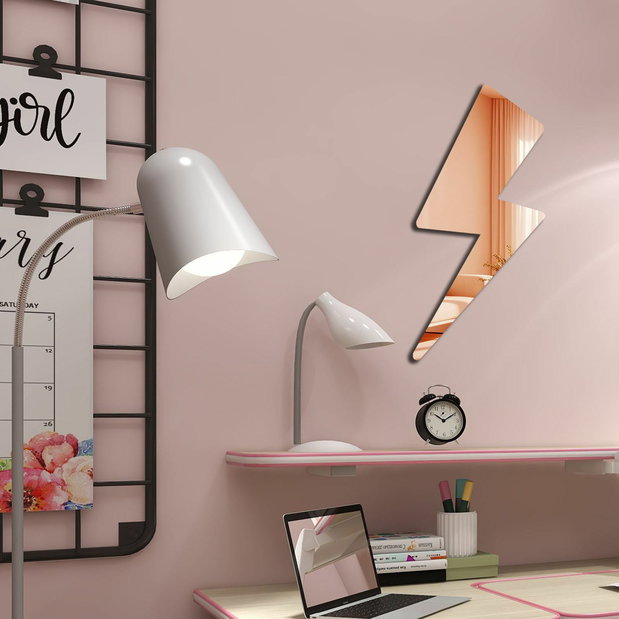 Zrcadlo Ozi 10 (růžová)