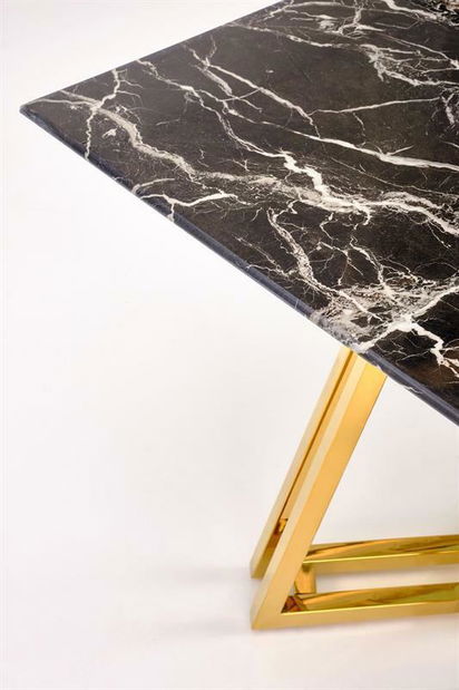 Jídelní stůl Laraco (ořech + černá) (pro 6 osob)