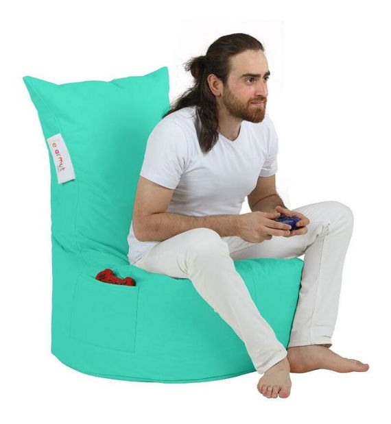 Sedací pytel Beemin (tyrkysová)