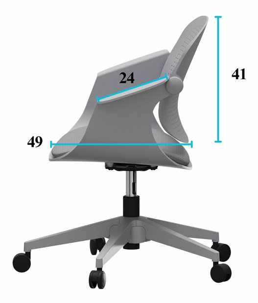 Kancelářská židle Jupi (vícebarevné)
