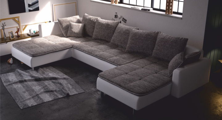 Rohová sedací souprava U Vulkano (L)