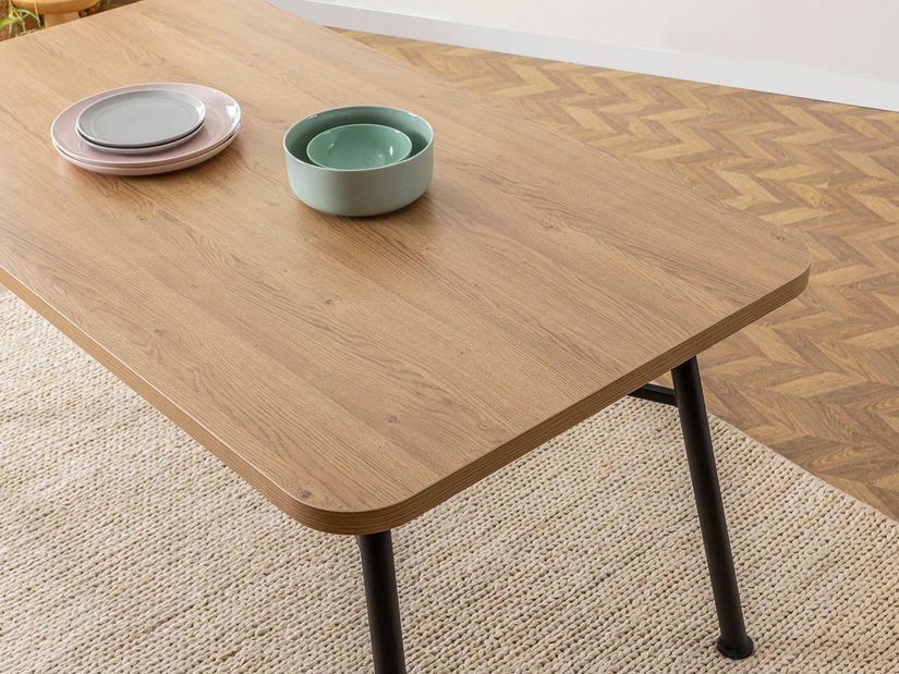 Jídelní stůl Vovula 6 (natural) (pro 6 osob)