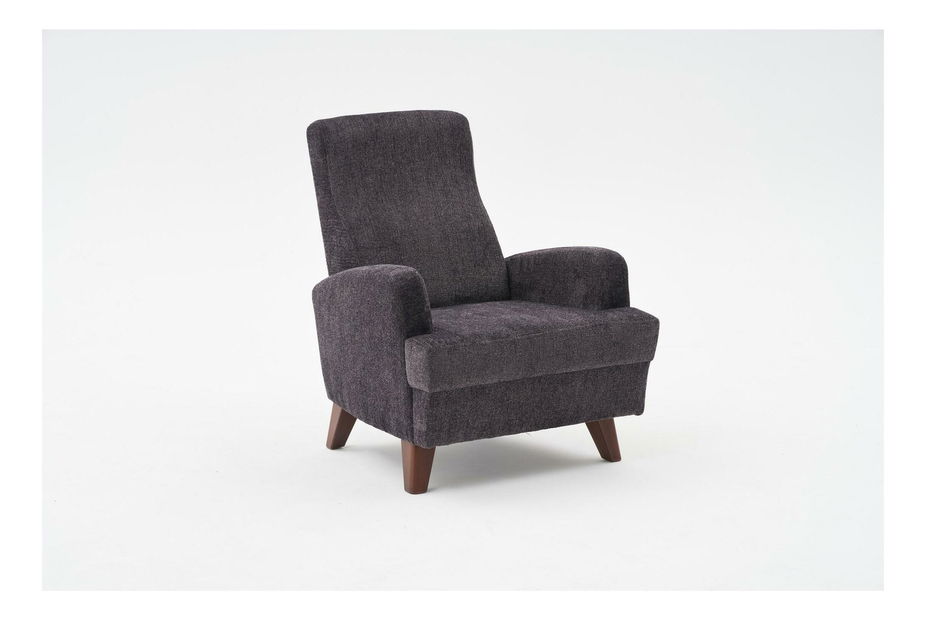 Křeslo Kanasota (antracit + ořech)