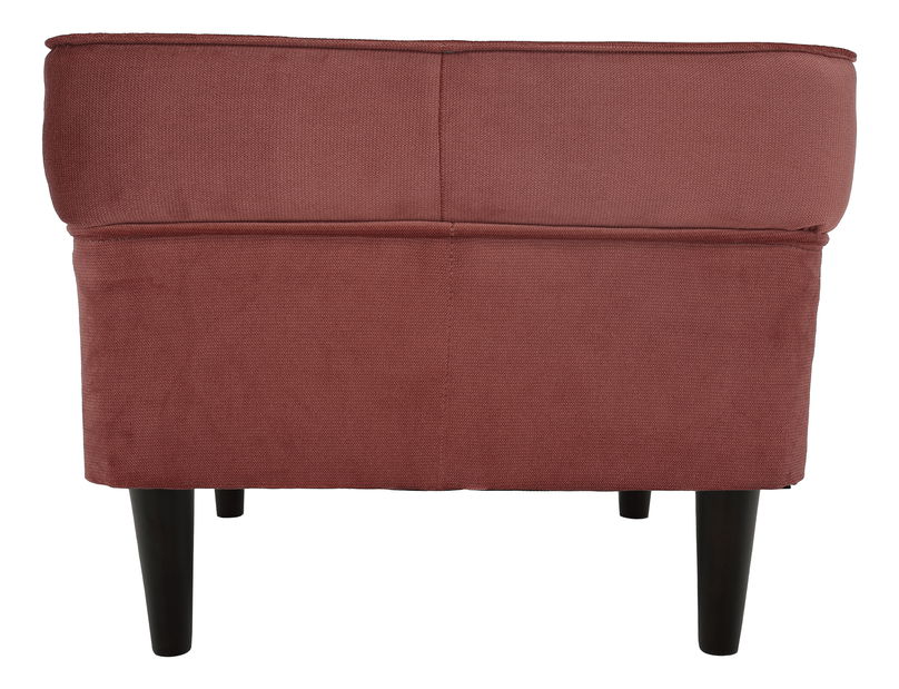 Taburet Rytu (růžová + ořech)