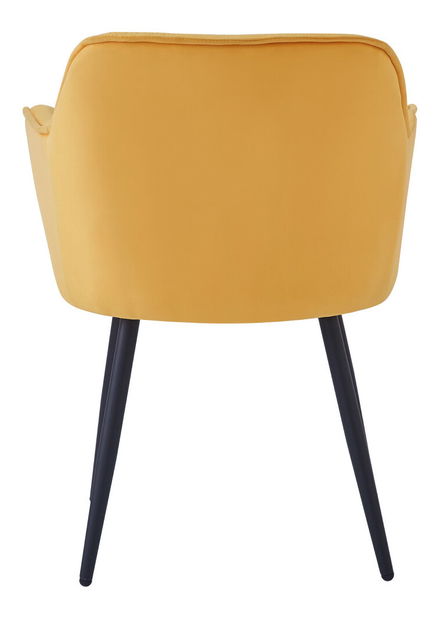 Designové křeslo Fedro (žlutá)