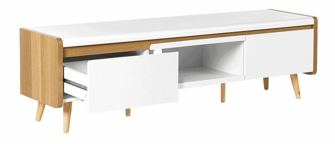 TV stolek/skříňka Custy (bílá)