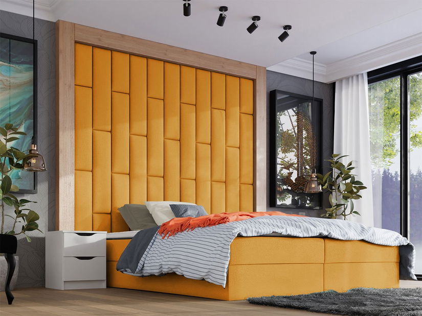 Čalouněný nástěnný panel Pazara 80x20 (manila 32)