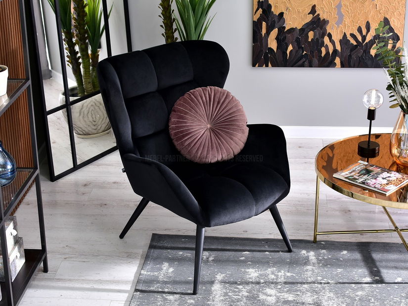 Křeslo Kikino (černá)