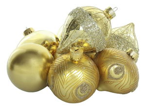 Vánoční ozdoby zlaté RXL 505 (zlatá)