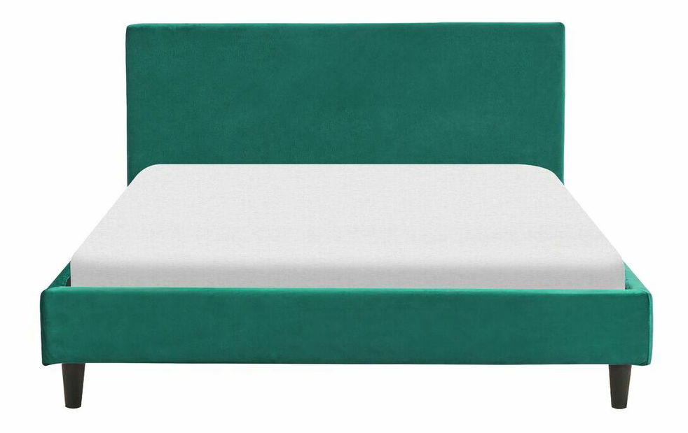 Manželská postel 140 cm Ferdinand (zelená) (s roštem)