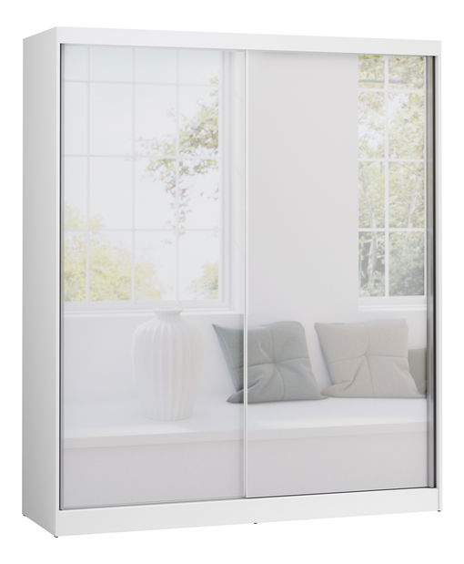 Šatní skříň Lorna Typ 56 (bílá)