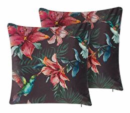 Sada 2 ozdobných polštářů 45 x 45 cm Dichon (vícebarevná)