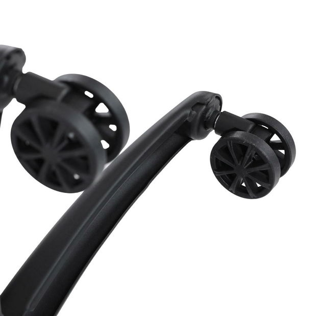 Herní křeslo Bloqueo (stříbrná)