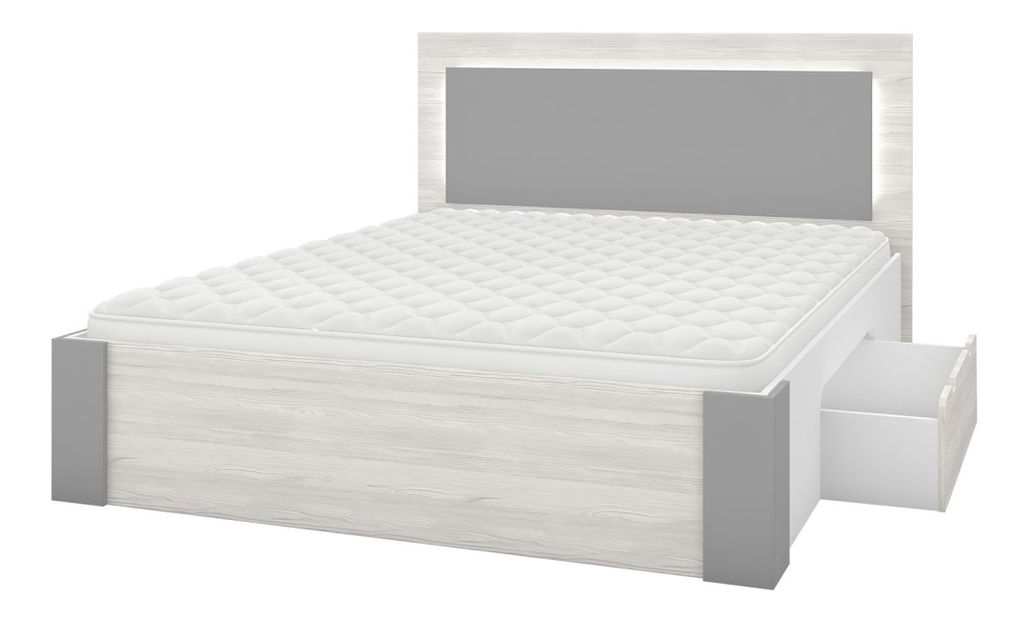 Manželská postel 160 cm Hyllo