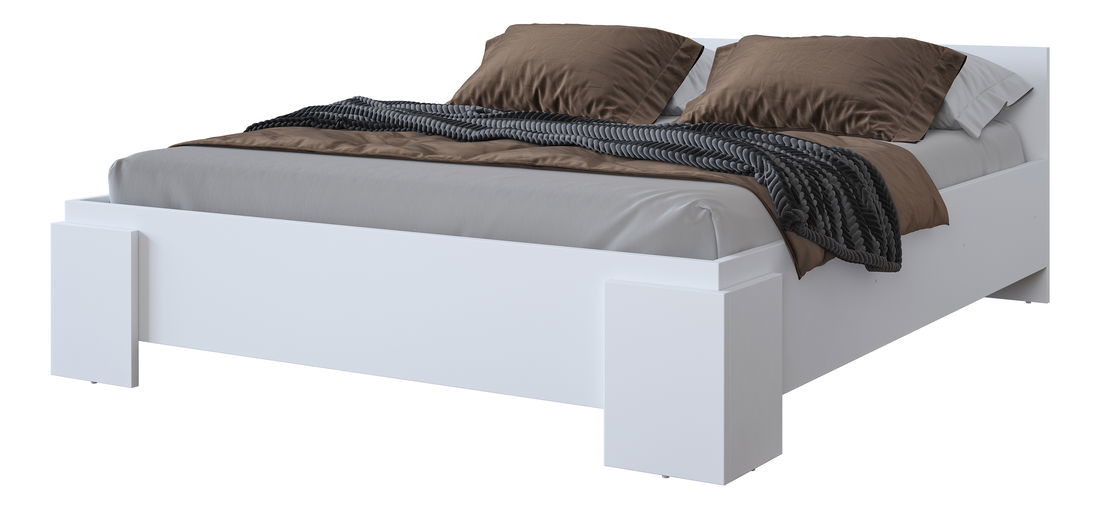 Manželská postel 160 cm Indina