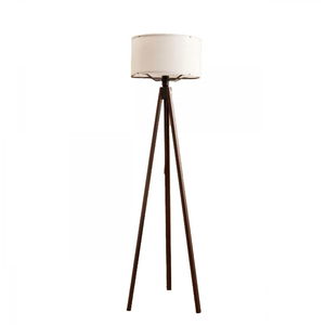 Stojanová lampa Amorekko 4 (bílá + hnědá)