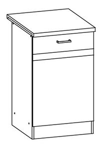 Spodní kuchyňská skříňka Estell EZ13 D50