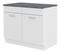 Spodní kuchyňská skříňka pod dřezem Meruna SPUB 100 ZAP (bílá)
