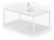 Konferenční stolek Namira (bílá + bílá)