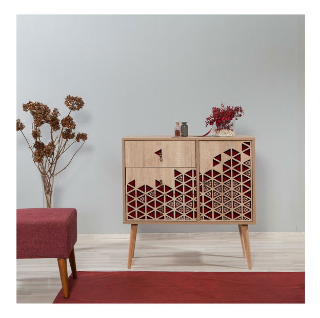 Komoda Valentina 122 (dub sonoma)