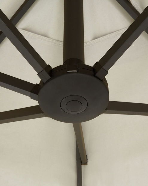 Záhradný slnečník 270 cm SILVANIA (polyester) (svetlobéžová)