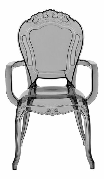 Set 2 ks. jídelních židlí VITTON II (černá)