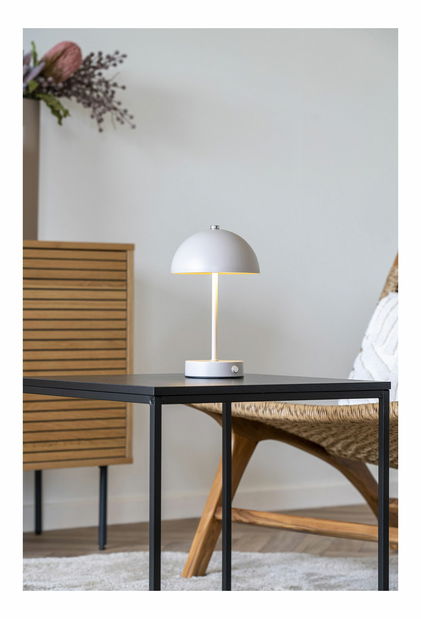 Stolní lampa Hsivania (písková)