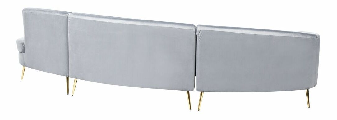 Pohovka čtyřsedačka Mosza (šedá)