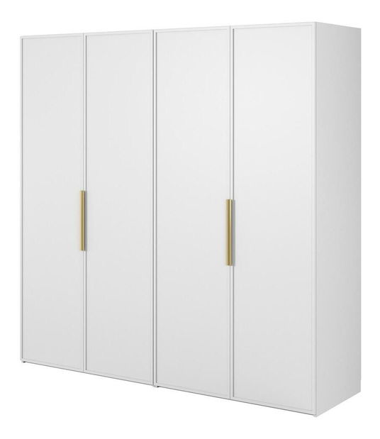 Šatní skříň Forry XV (bílá)