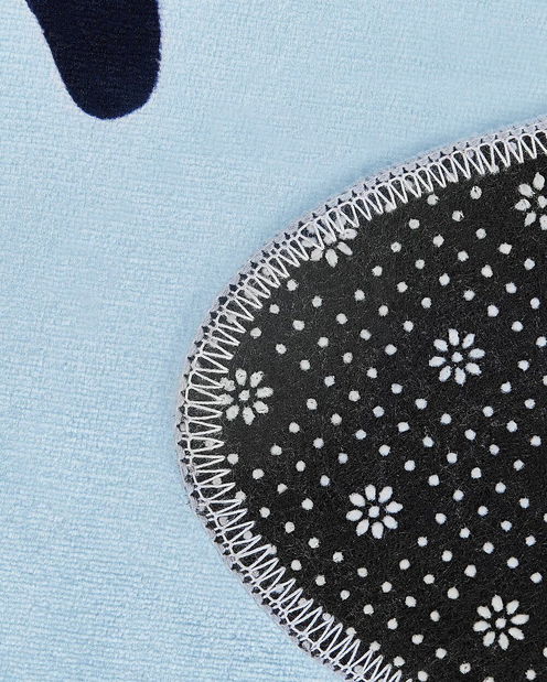 Dětský koberec 120 x 120 cm Siur (modrá)