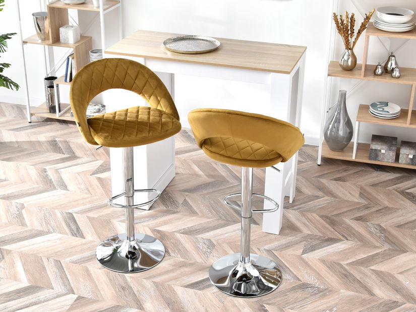 Židle Hamlet (zlatá + černá)