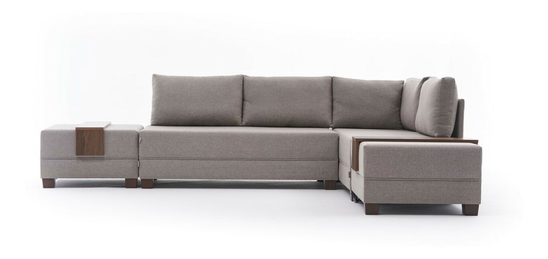 Rohová sedačka Flay 1 (krémová) (P)