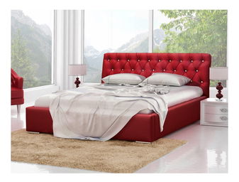 Kontinentální postel Enoa (černá) *bazar