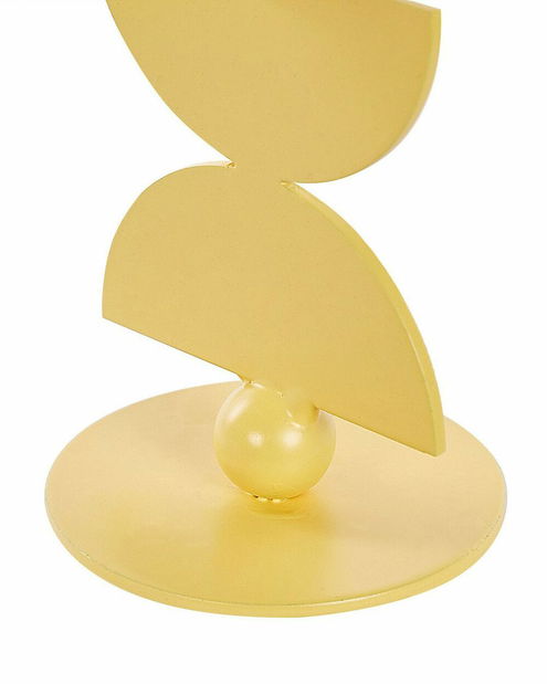 Set 2 svícnů Daphie (žlutá)