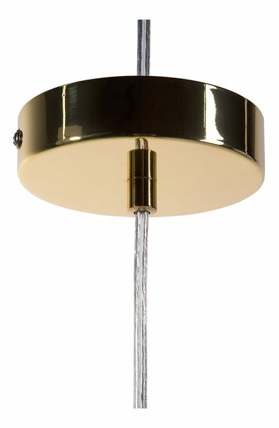 Závěsná lampa Torato (zlatá)