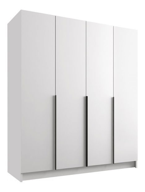 Šatní skříň Sezalos I (dub cremona + černá)