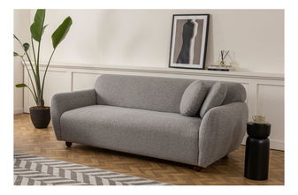 Pohovka trojsedačka Edoletta (světle šedá)