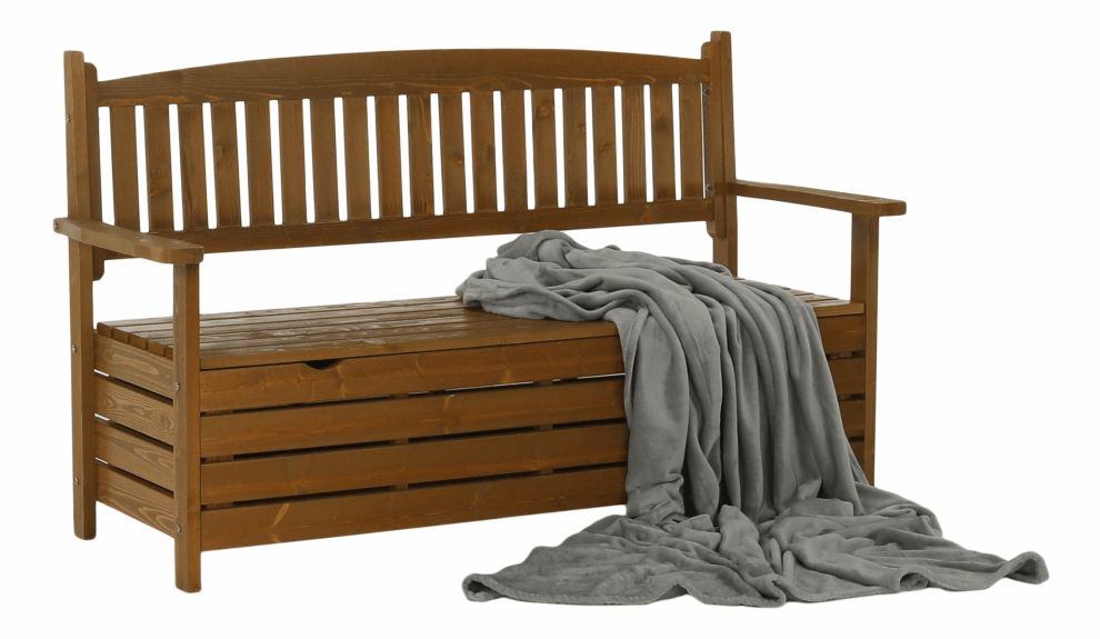 Zahradní lavice 150 cm Amelli (hnědá)