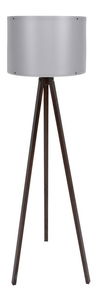 Stojanová lampa Farnesia 1 (šedá + ořech)