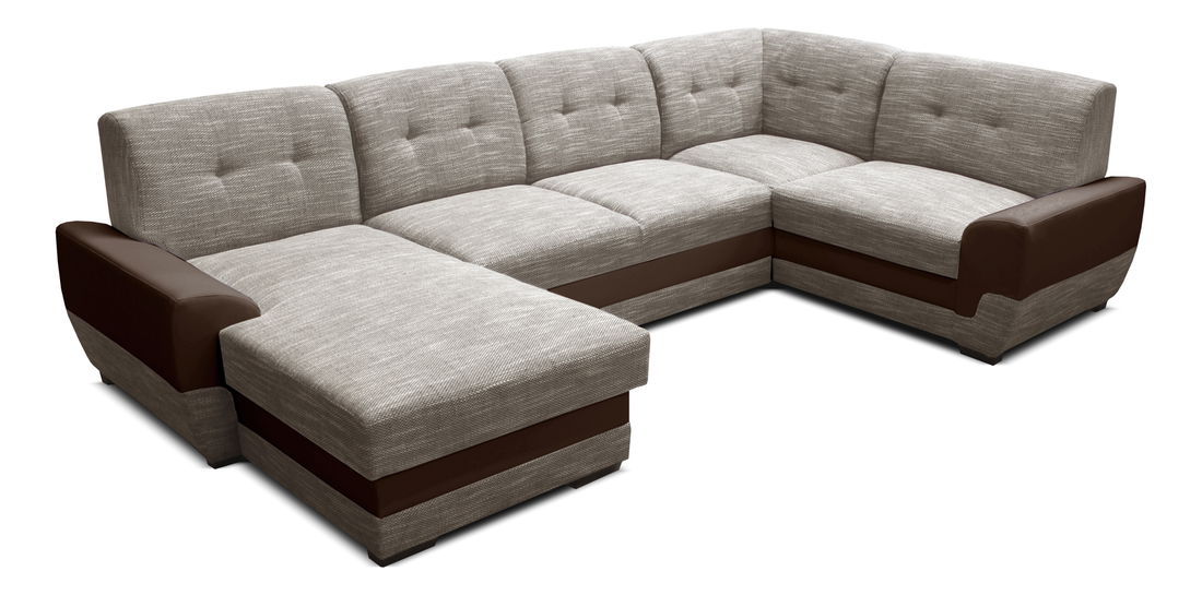 Rohová sedací souprava U Simona L+2+A+1 (Berlin 03 + Bronco 4466) (L)