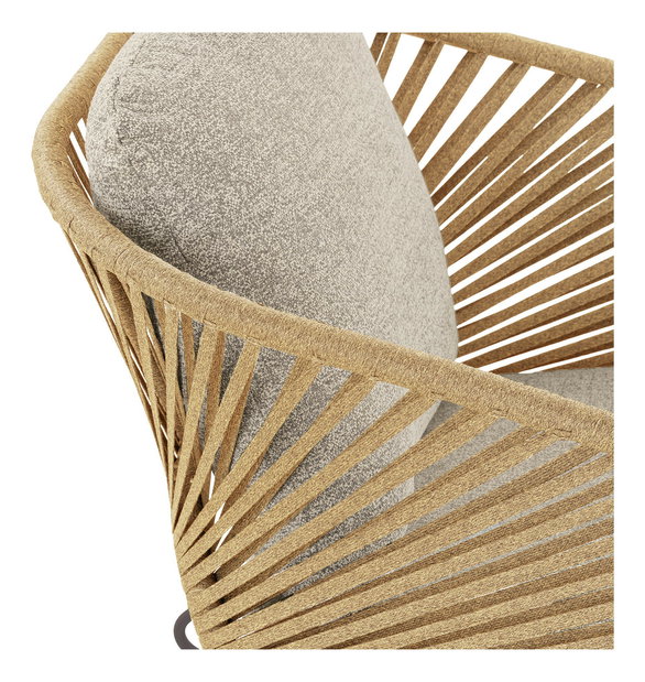 Zahradní set Neavetaora 2 (béžová + písková)