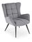 Křeslo Baron (šedá)